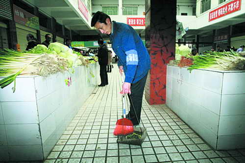 批發(fā)市場保潔服務